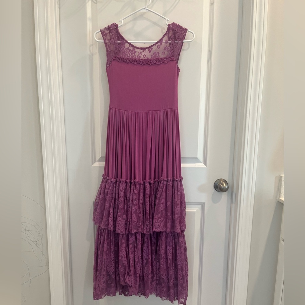 Joyfolie Iris Lace Tiered Kids Dress